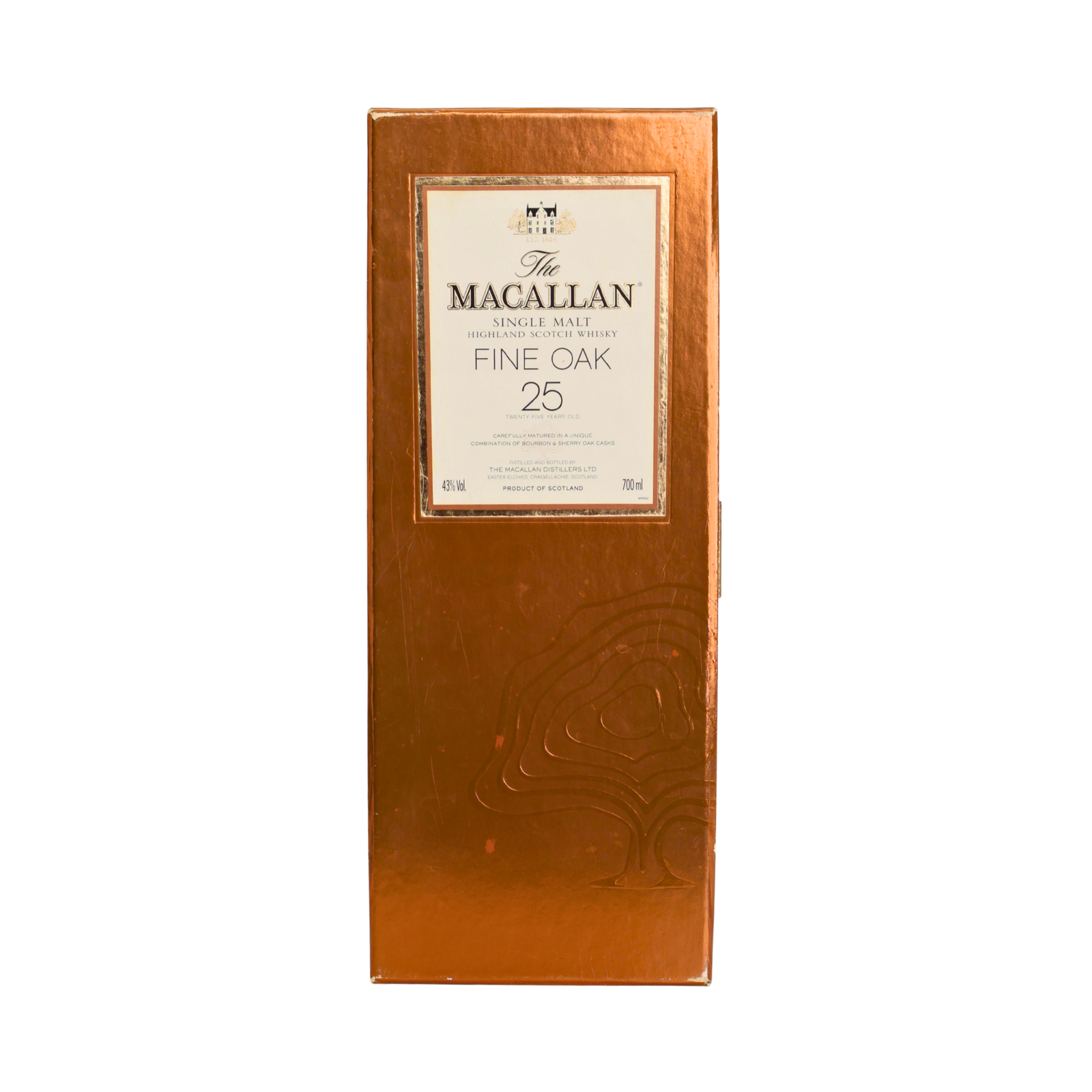 Macallan Fine Oak 25 Y.O Single Malt Scotch Whisky 700 ML - Image 4