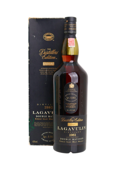 Lagavulin Distillers Edition 1981 19 Y.O Single Malt Scotch Whisky 1000 ML