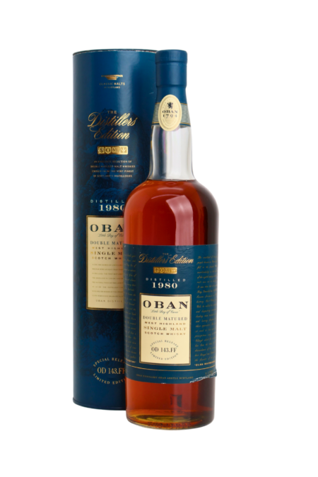 Oban Distillers Edition 1980 Single Malt Scotch Whisky 1000 ML