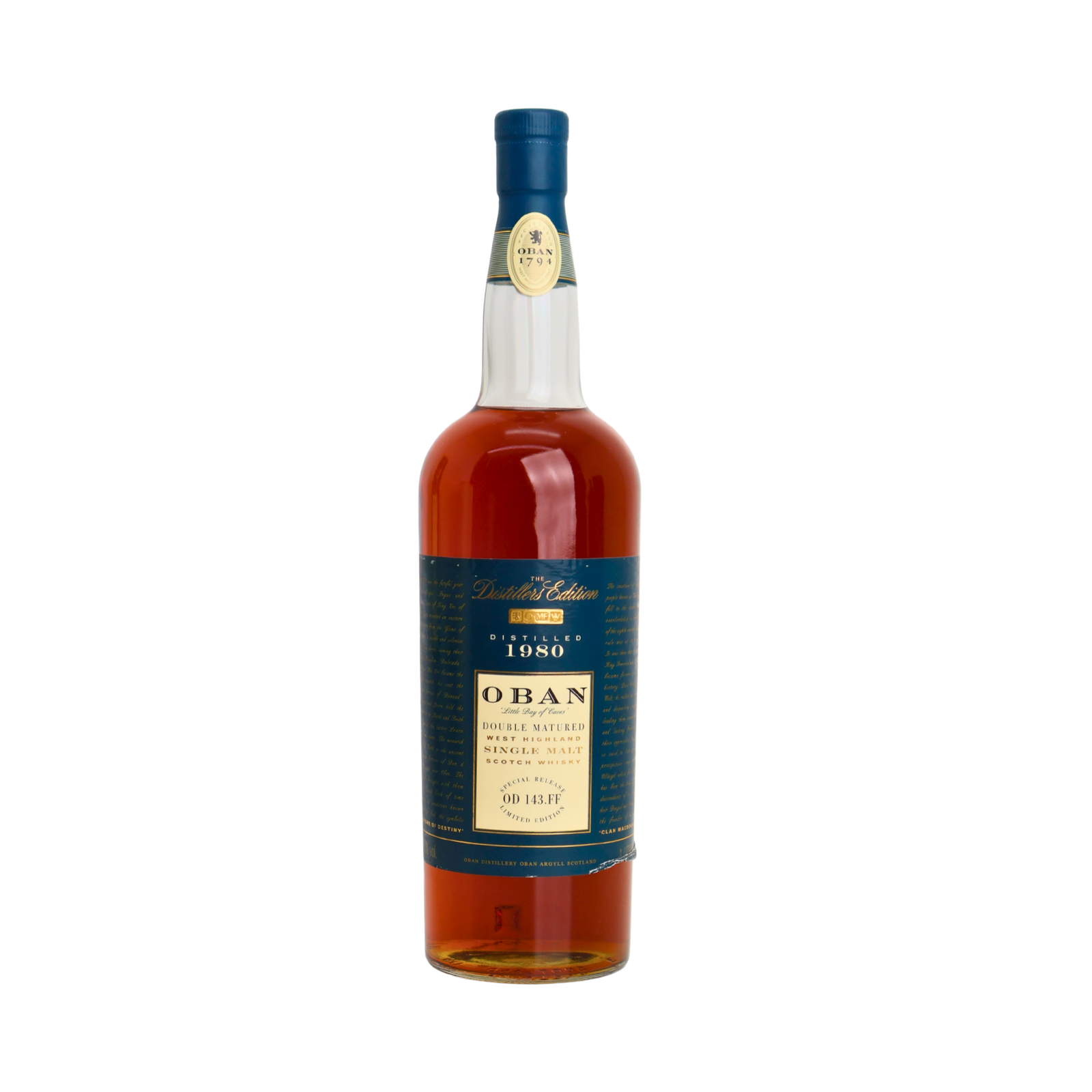 Oban Distillers Edition 1980 Single Malt Scotch Whisky 1000 ML - Image 2