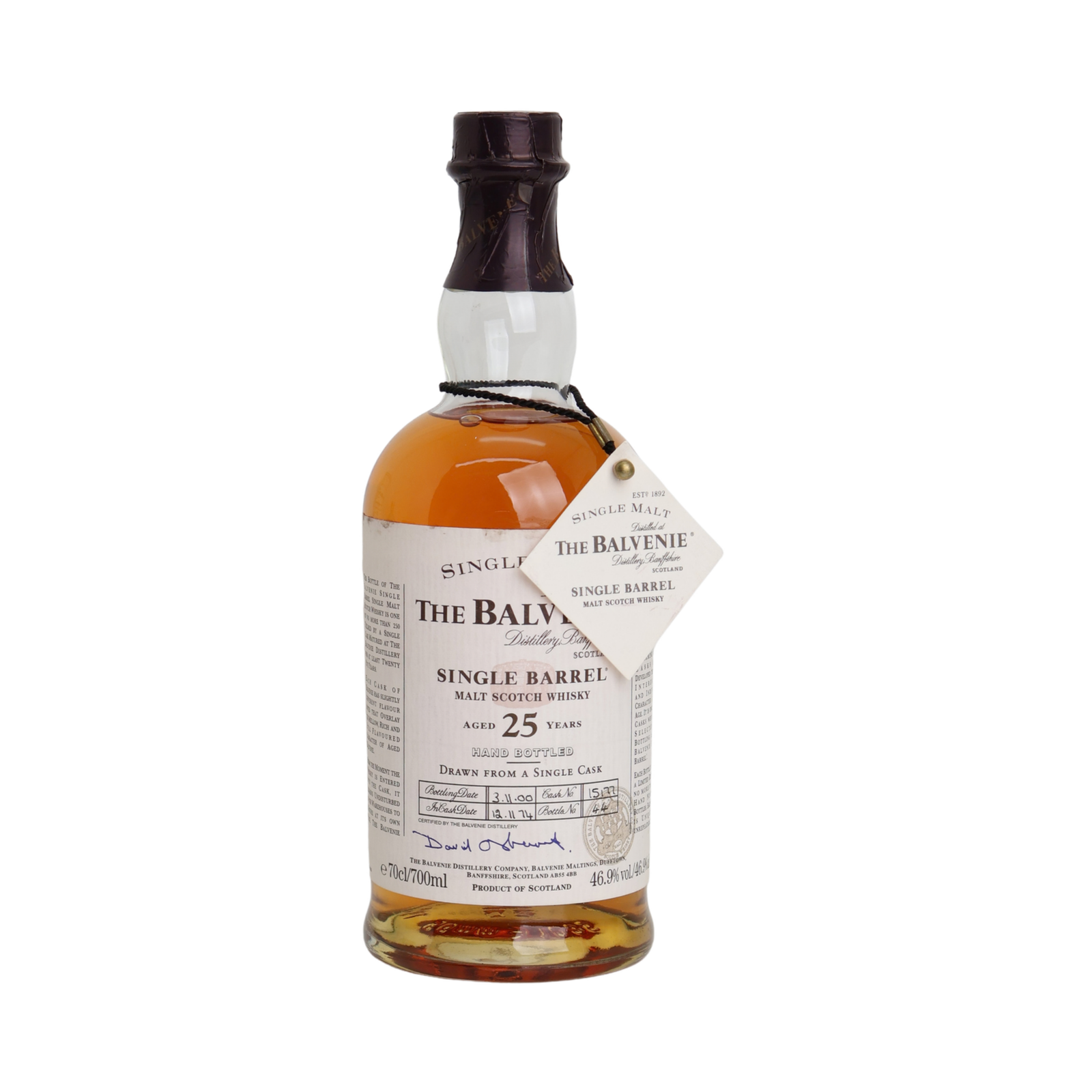 Balvenie Single Barrel 25 Y.O Single Malt Scotch Whisky 700 ML - Image 2