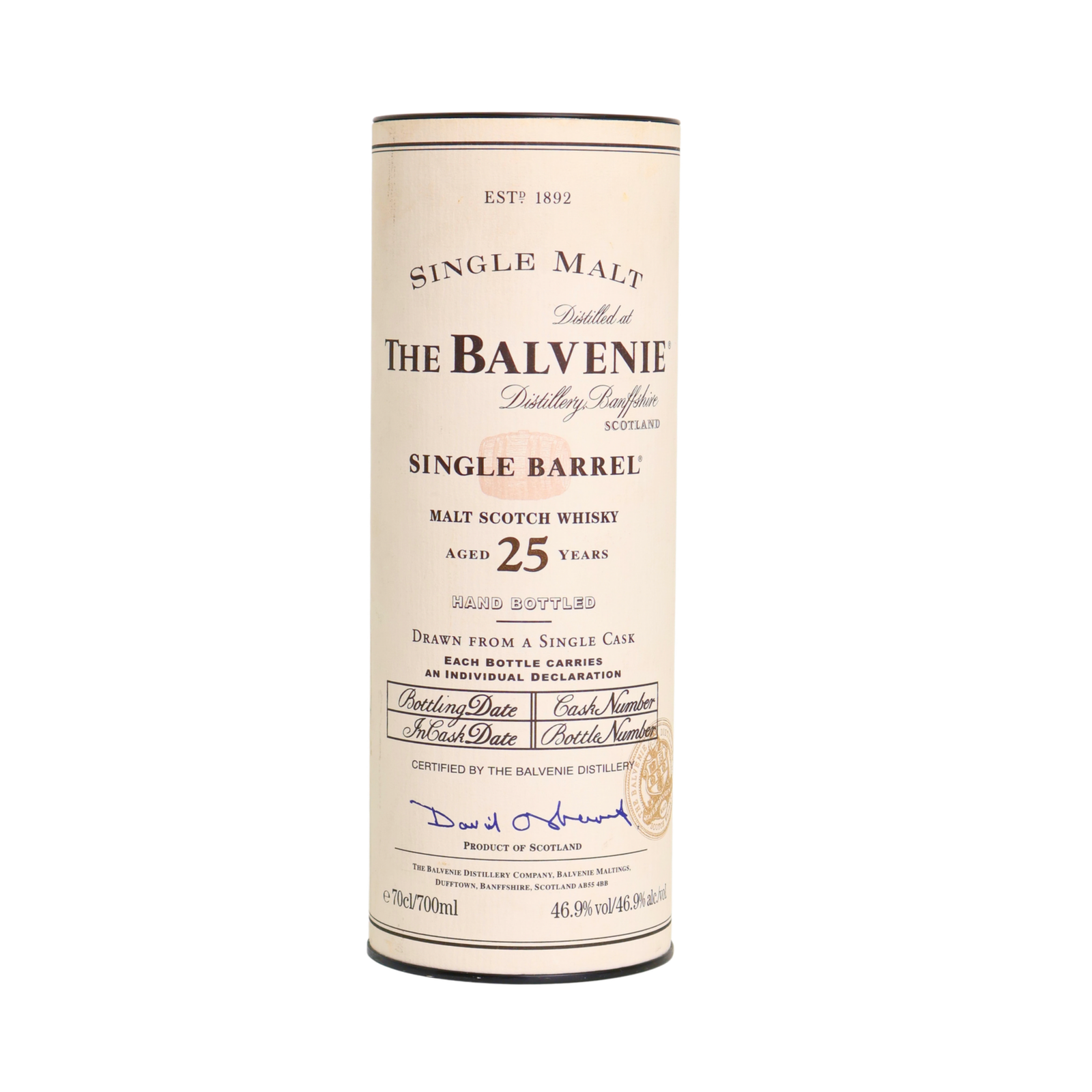 Balvenie Single Barrel 25 Y.O Single Malt Scotch Whisky 700 ML - Image 4