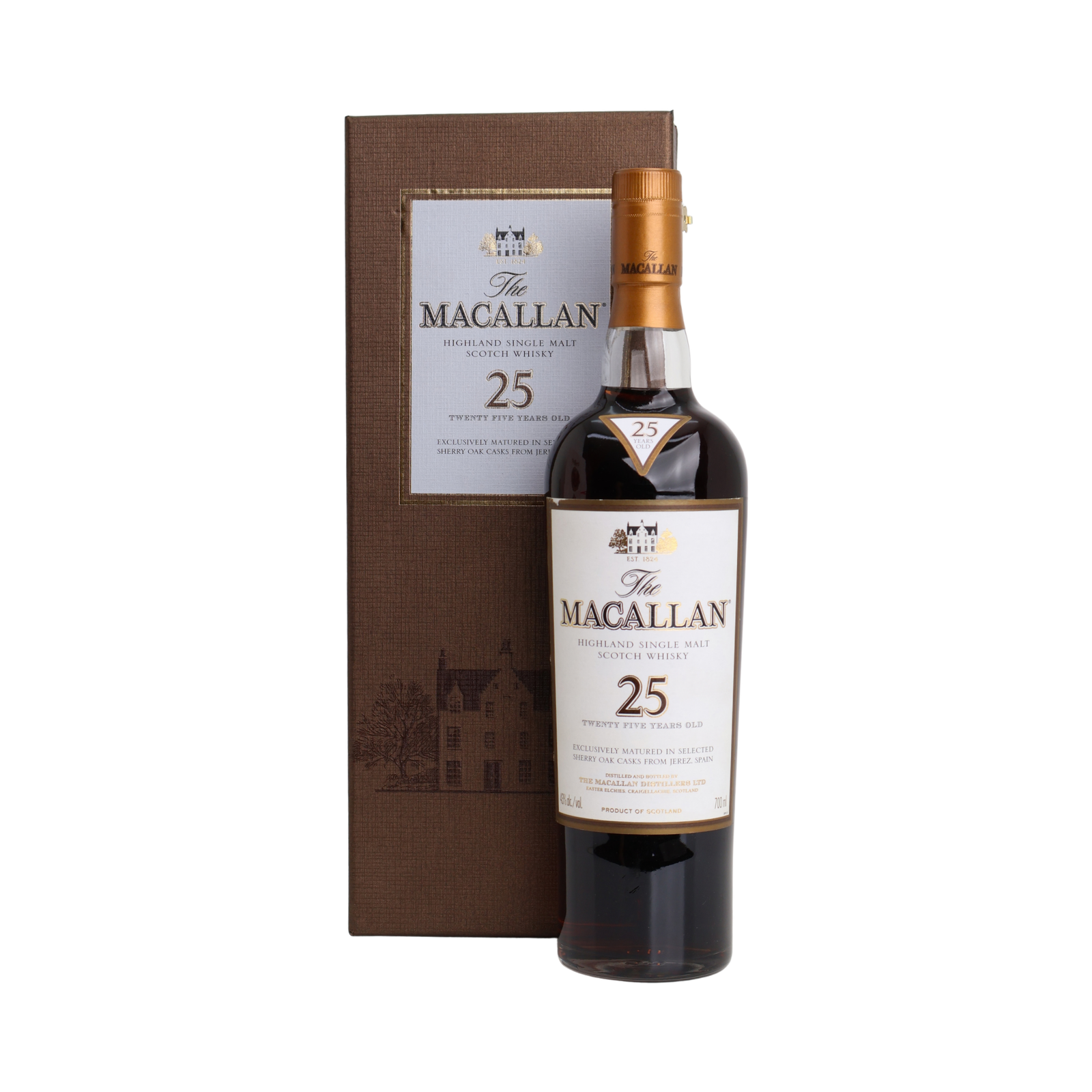 Macallan Mid 2000s 25 Y.O Single Malt Scotch Whisky 700 ML