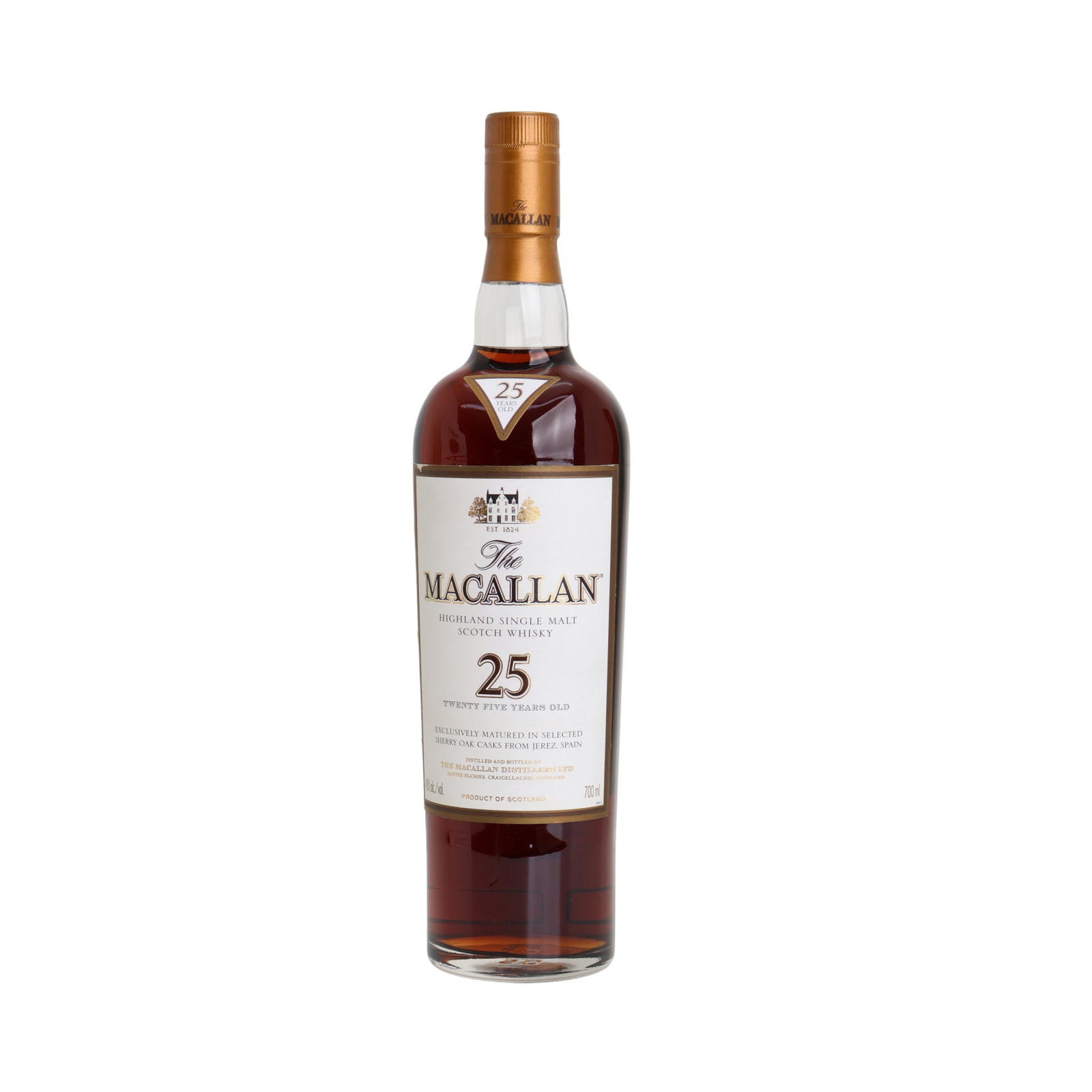 Macallan Mid 2000s 25 Y.O Single Malt Scotch Whisky 700 ML - Image 2