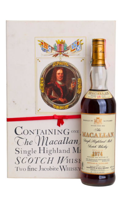 Macallan Sherry Cask 1974 18 Y.O Single Malt Scotch Whisky 700 ML