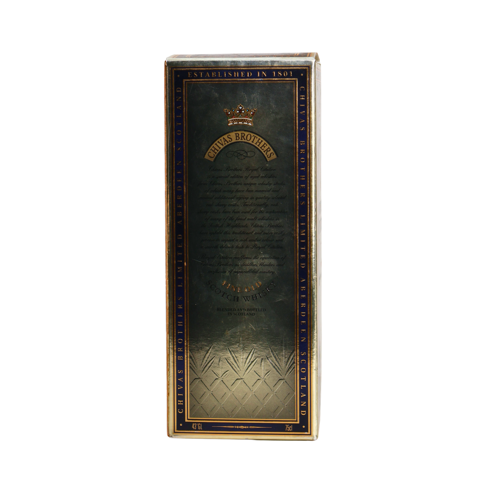 Chivas Brothers Royal Citation Finest Old Scotch Whisky 750 ML - Image 5